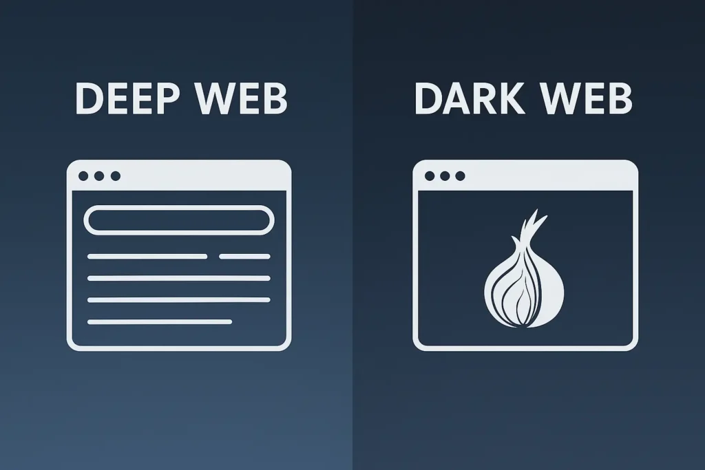 différence entre deep web et dark web