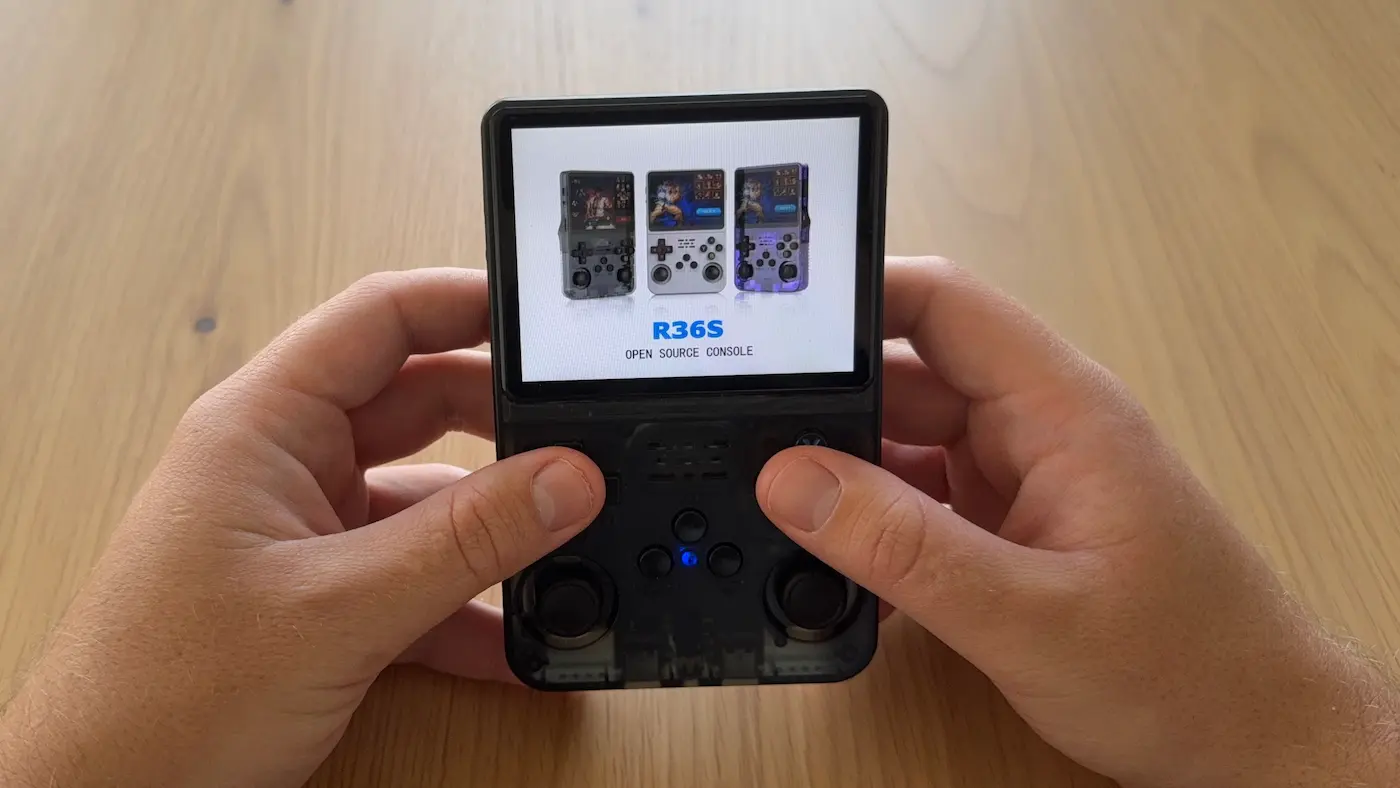 test console retrogaming r36s