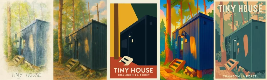 Affiches transformées avec ChatGPT