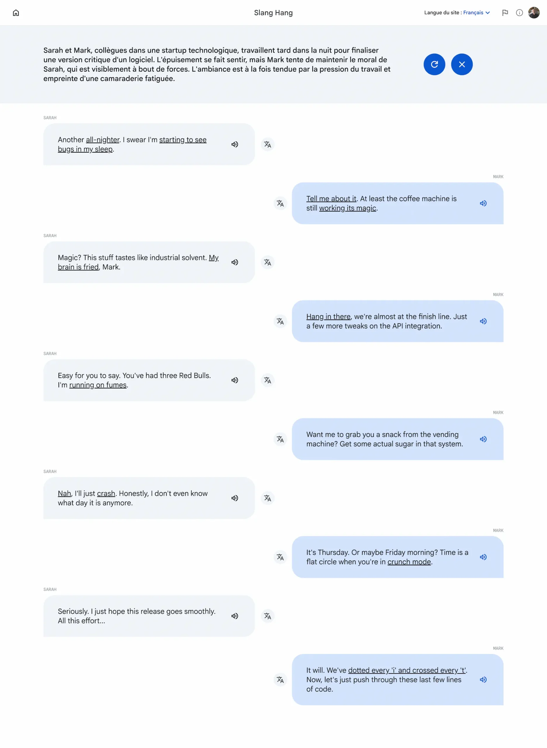 Little language lessons : Slang Hang