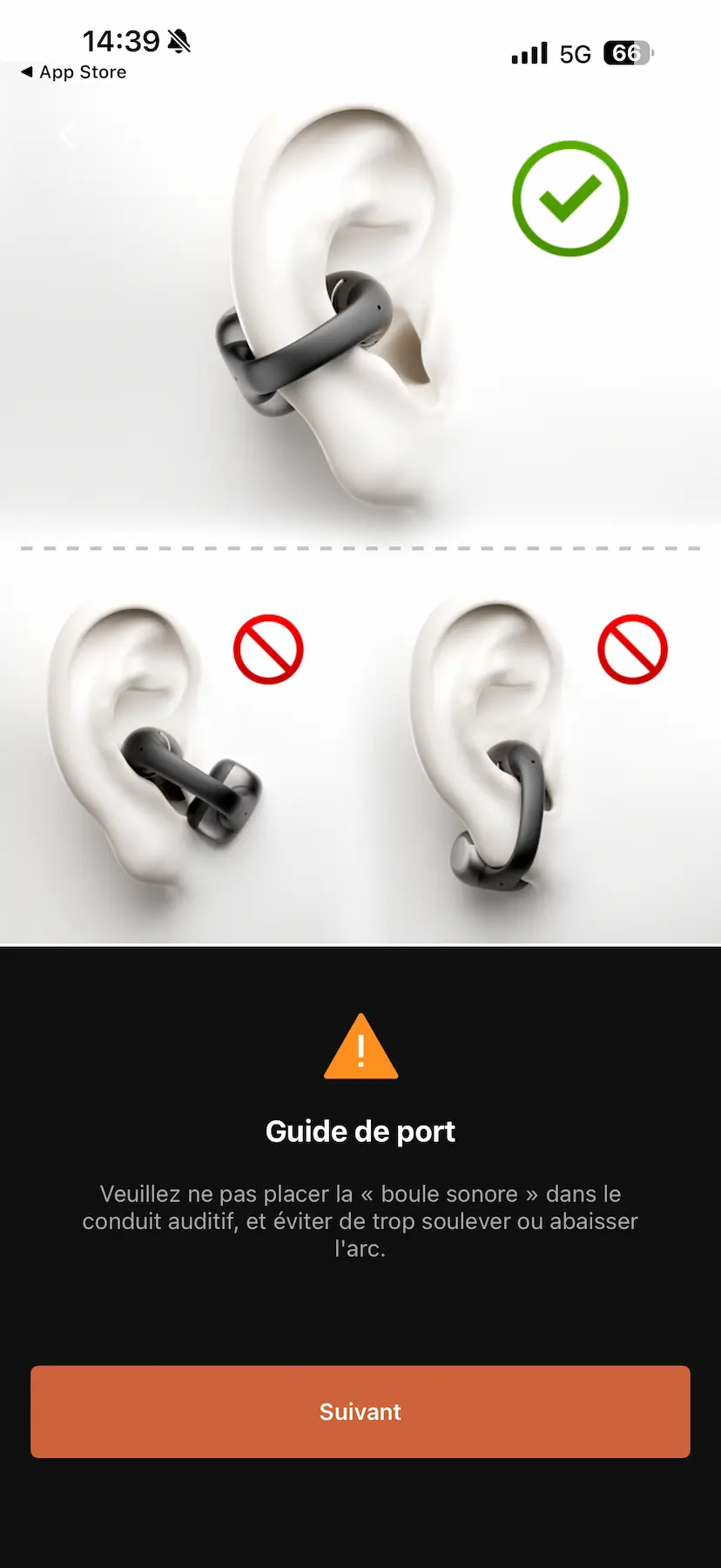 Erreurs de positionnement à éviter avec les Shokz OpenDots 2