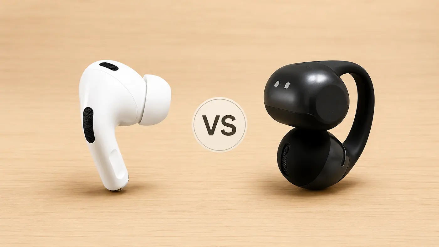écouteurs ouverts ou intra-auriculaires