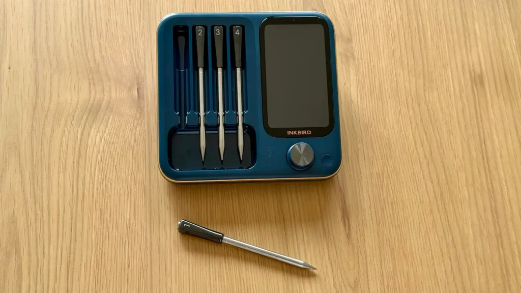 Test INKBIRD INT-14S-BW : mon avis sur ce thermomètre de cuisson sans fil à 4 sondes Test INKBIRD INT-14S-BW : mon avis sur cette sonde connectée de barbecue