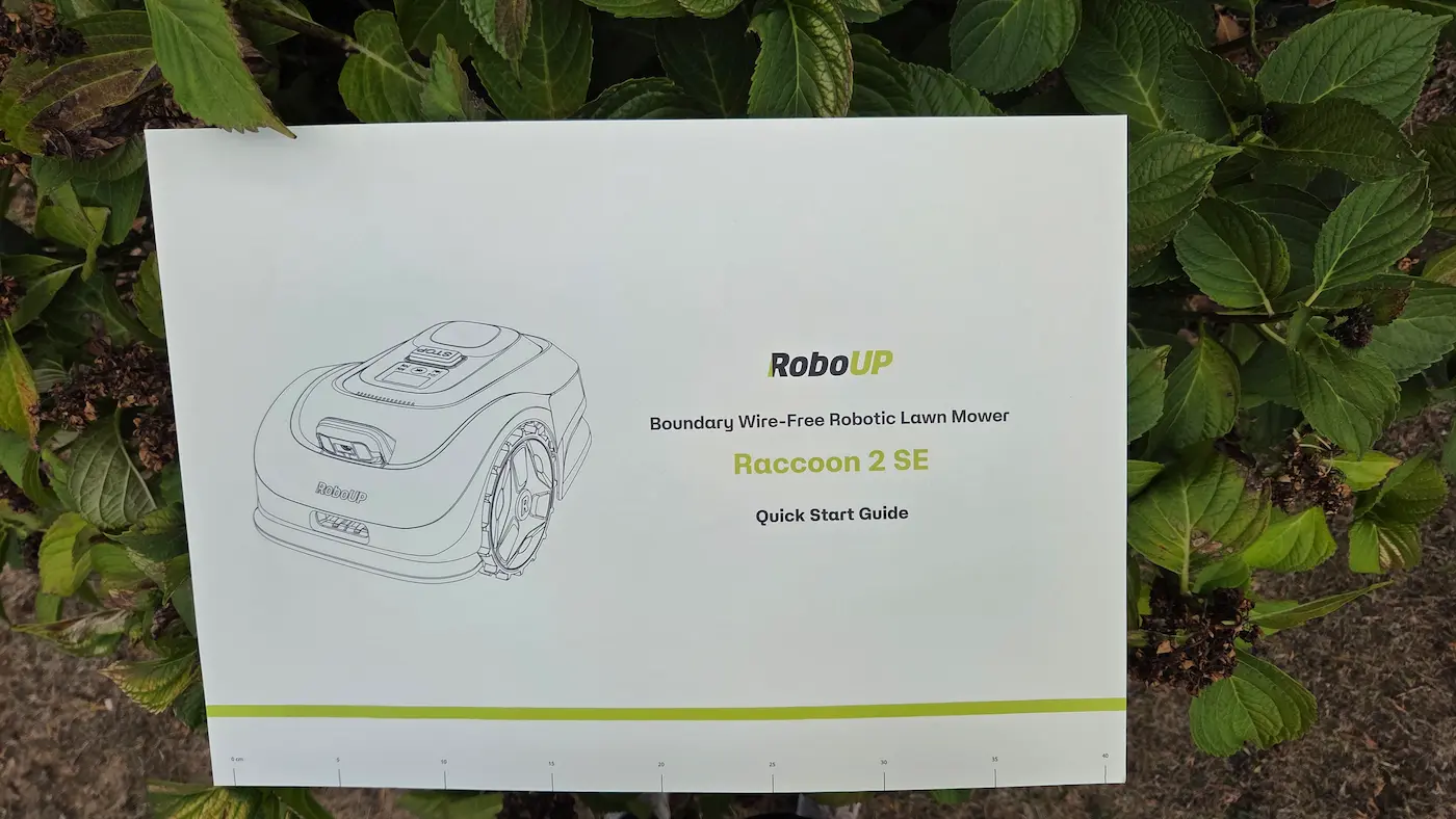 Guide de démarrage rapide du RoboUP Raccoon 2 SE