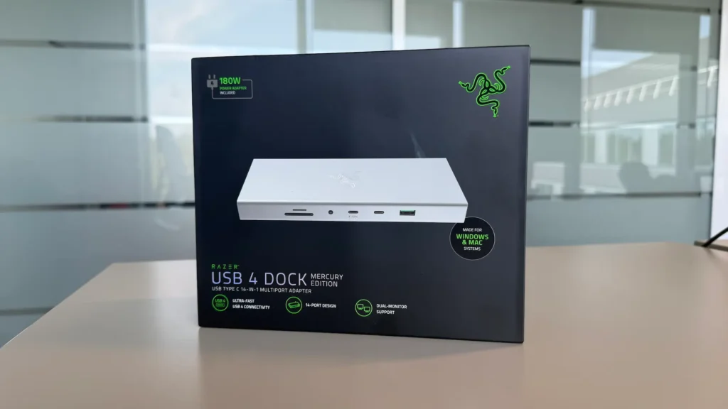 Test Razer USB 4 Dock