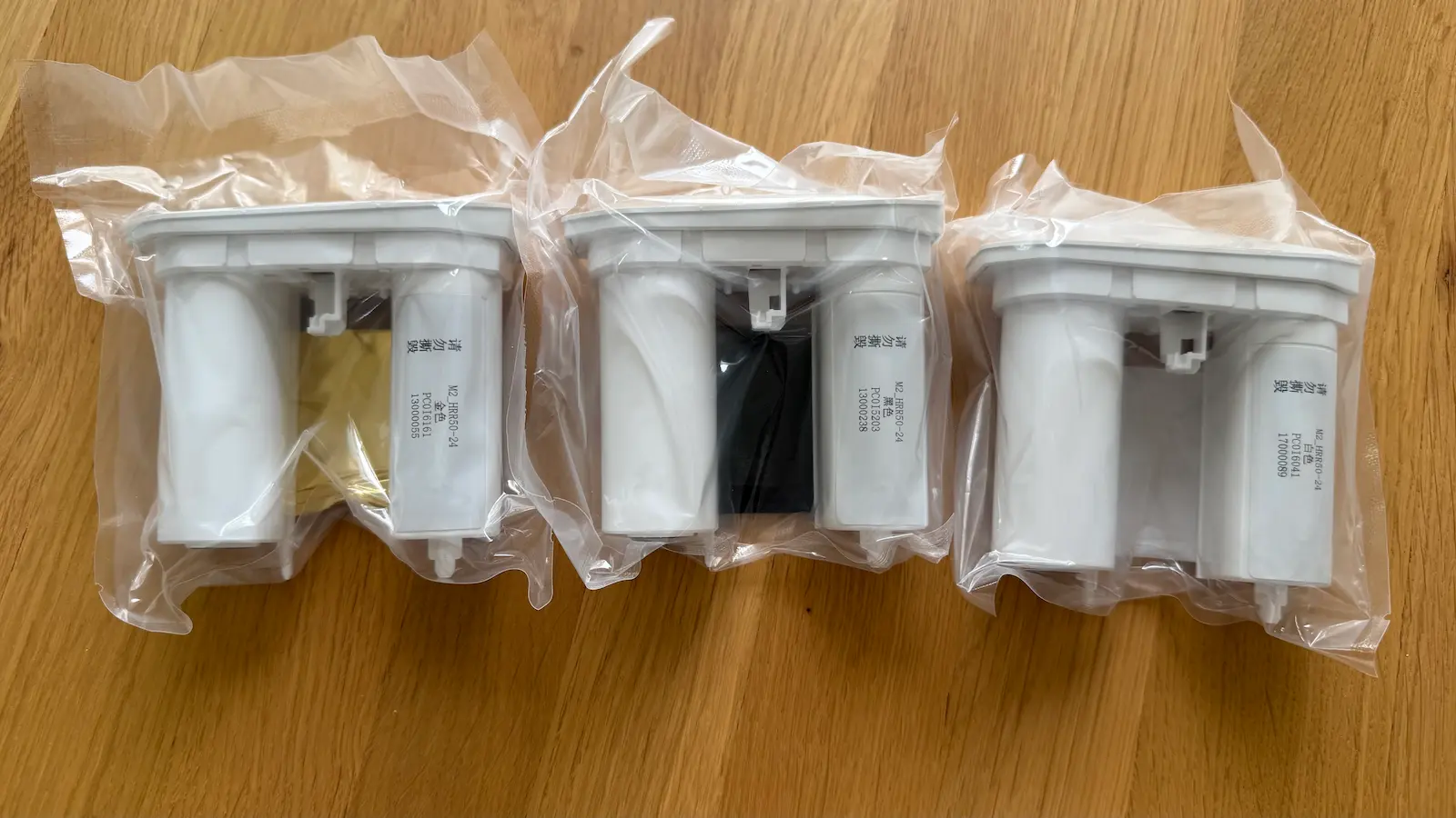 Trois cartouches de ruban encreur pour l’imprimante NIIMBOT M2